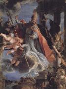 COELLO, Claudio The Triumph of St.Augustine France oil painting artist